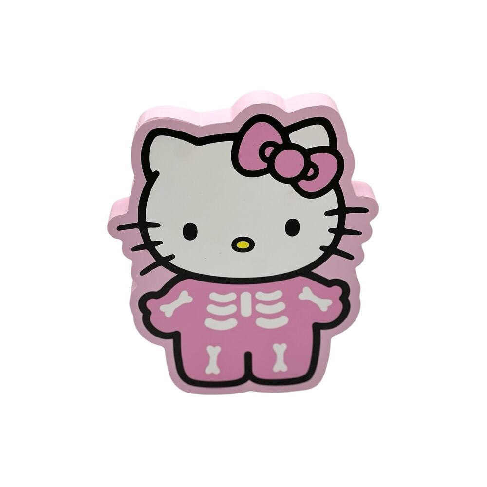 NWT - Hello Kitty Pink Skeleton Wall hanger